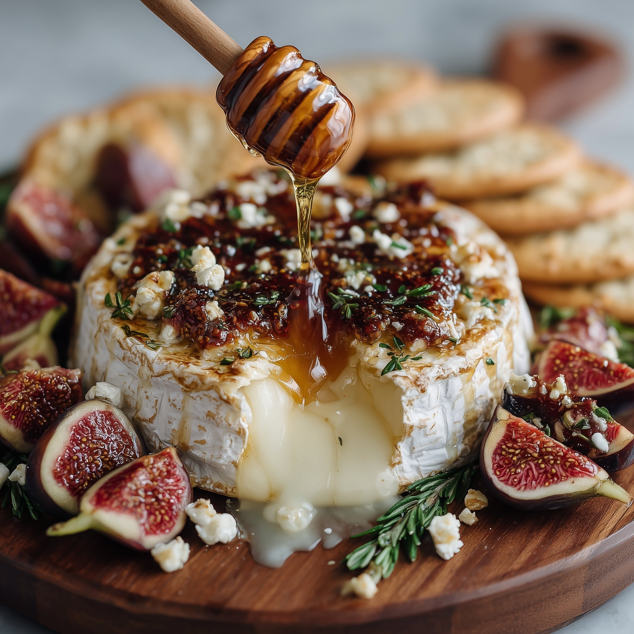 Creamy Goat Cheese and Fig Jam Spread Recipe - Recipe Image