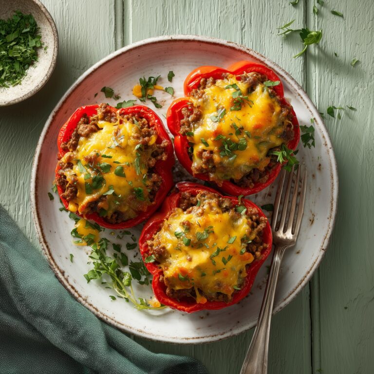 Philly Cheesesteak Stuffed Peppers Recipe