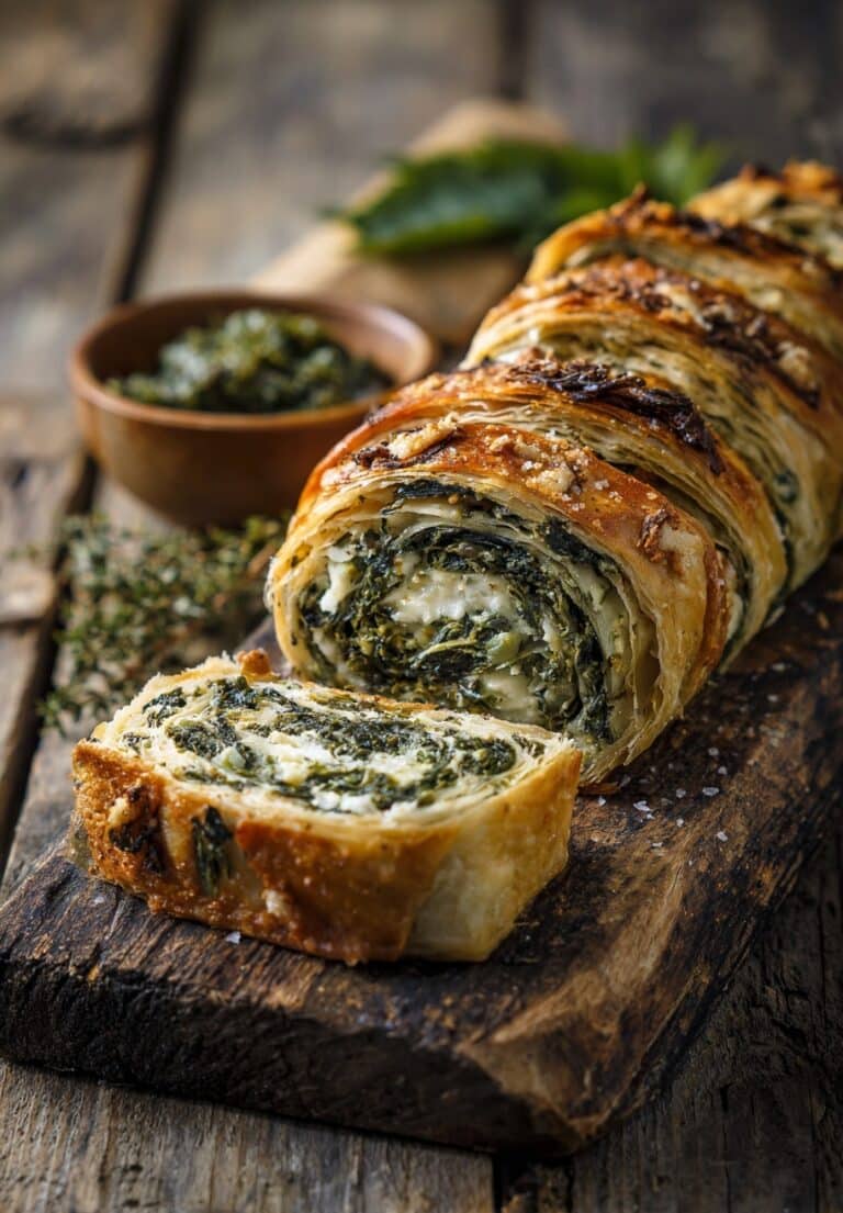 Spinach Artichoke Puff Pastry Swirls Recipe