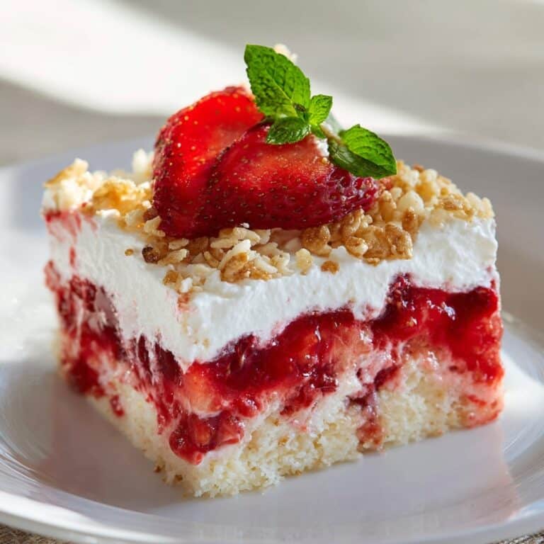 Delicious Strawberry Shortcake with Biscuits and Fresh Whipped Cream Recipe