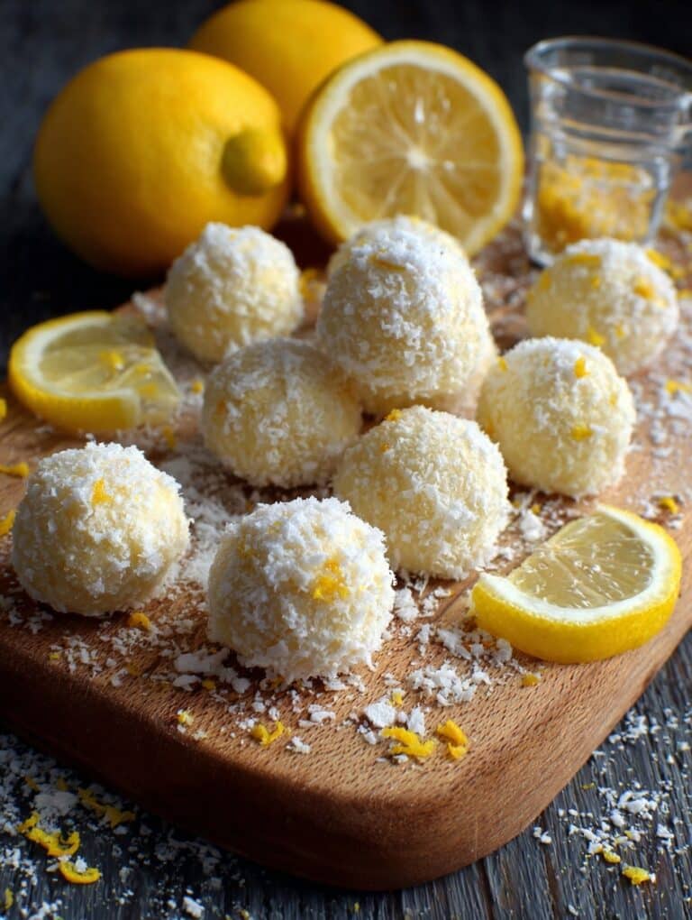 No-Bake Lemon Poppyseed Protein Balls Recipe