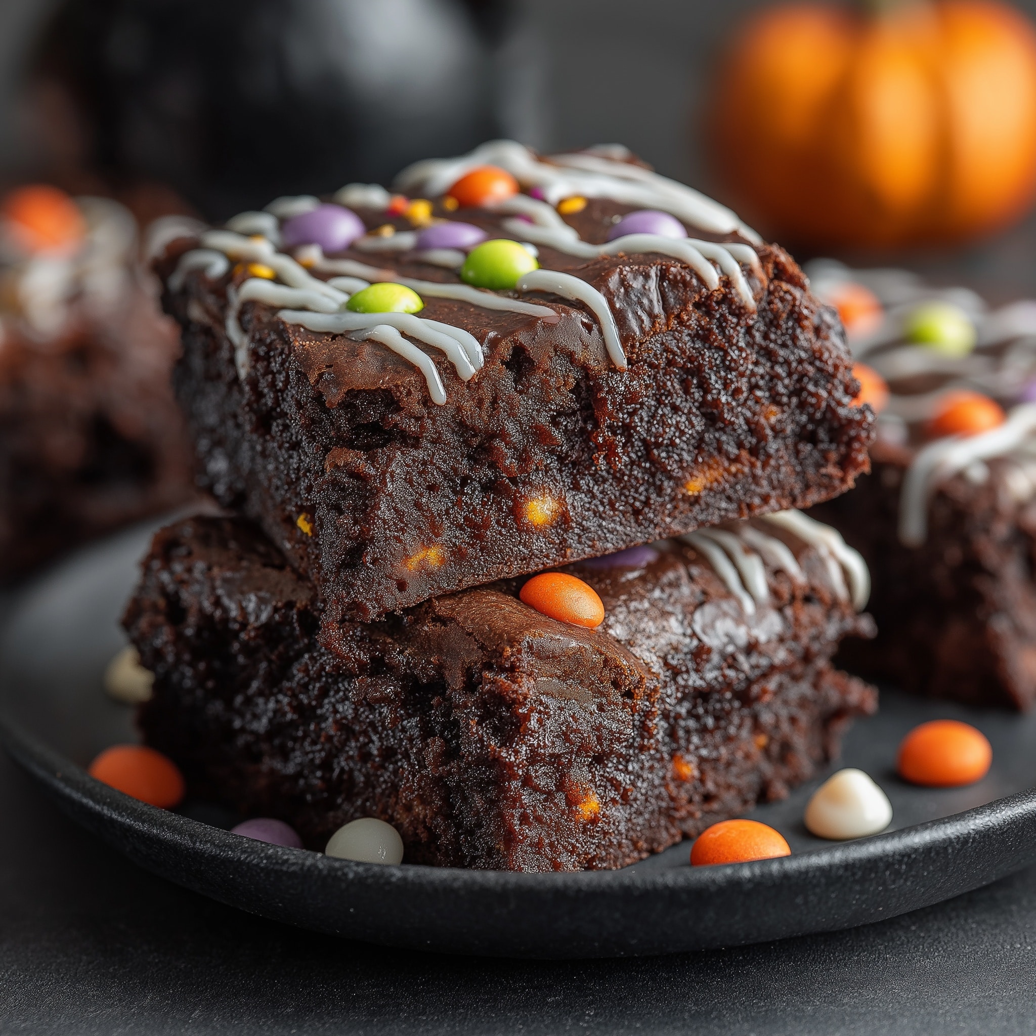 Monster Cookie Fudgy Brownies Recipe - Recipe Image