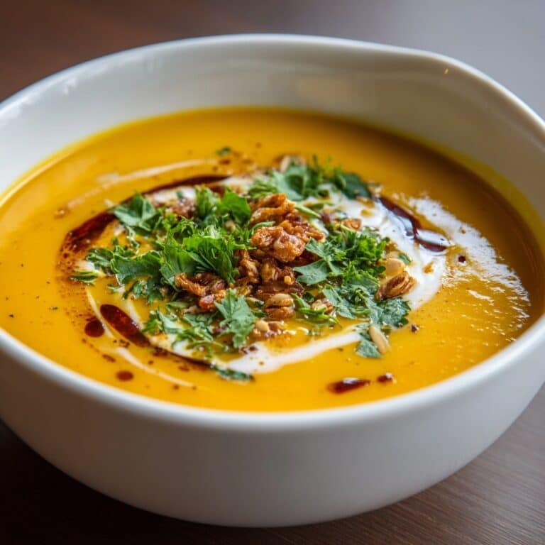 Spicy Chorizo Pumpkin Soup Recipe