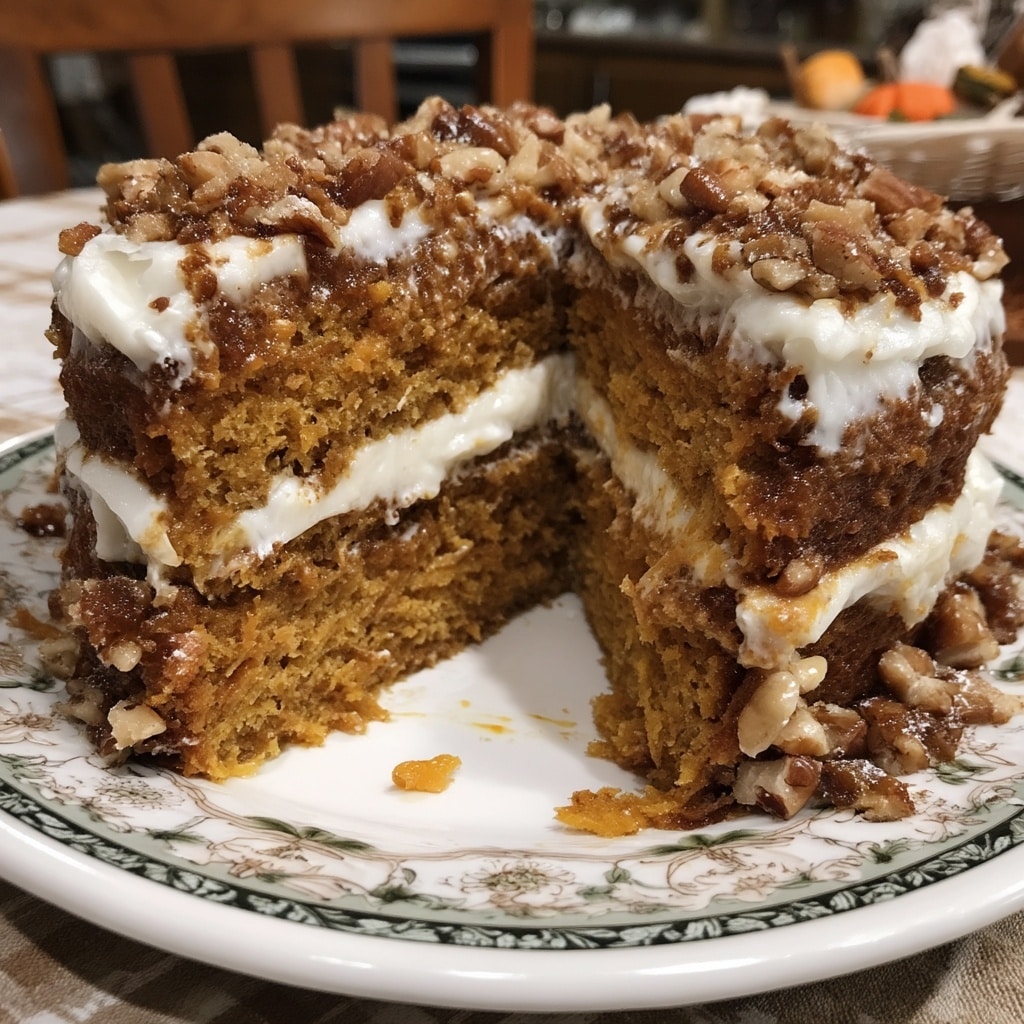 Pumpkin Tres Leches Cake Recipe - Recipe Image
