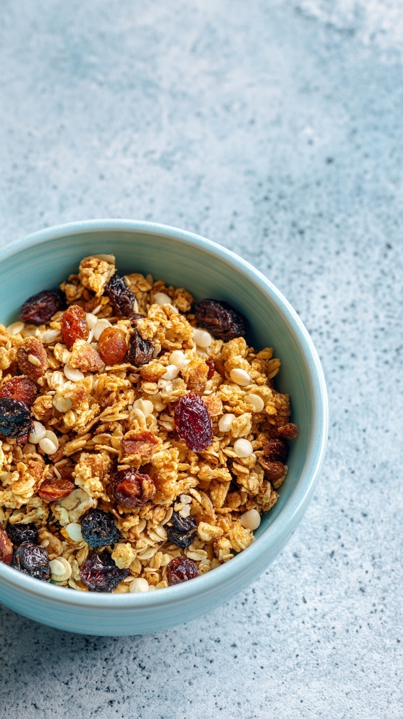 Homemade Crunchy Honey Nut Granola Recipe - Recipe Image