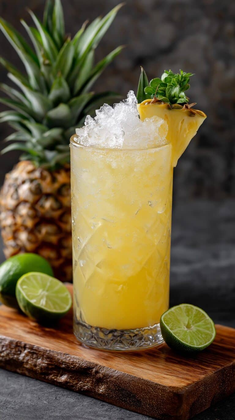 Pineapple Mojito Mocktail Recipe