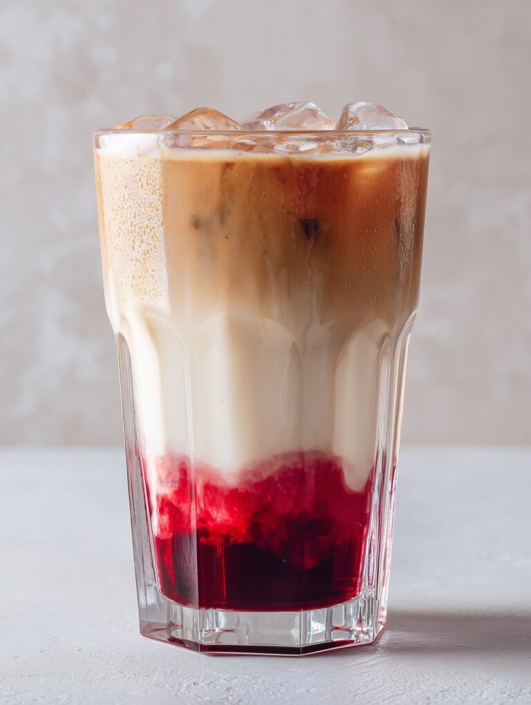 Cherry Vanilla Tea Latte Recipe