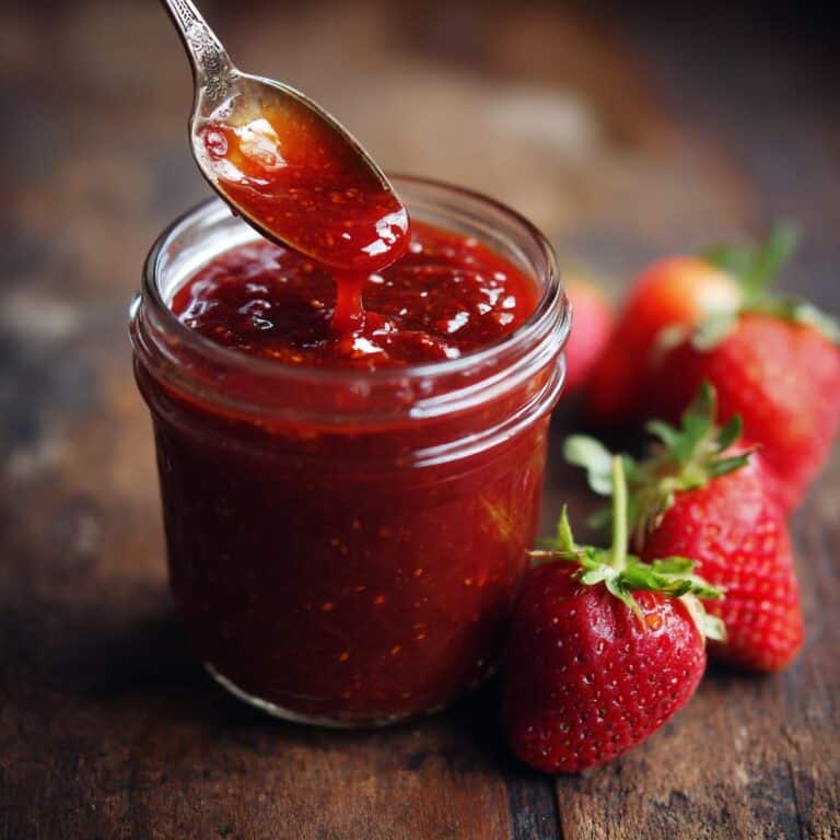 Festive Holiday Strawberry-Cranberry Spice Jam Recipe