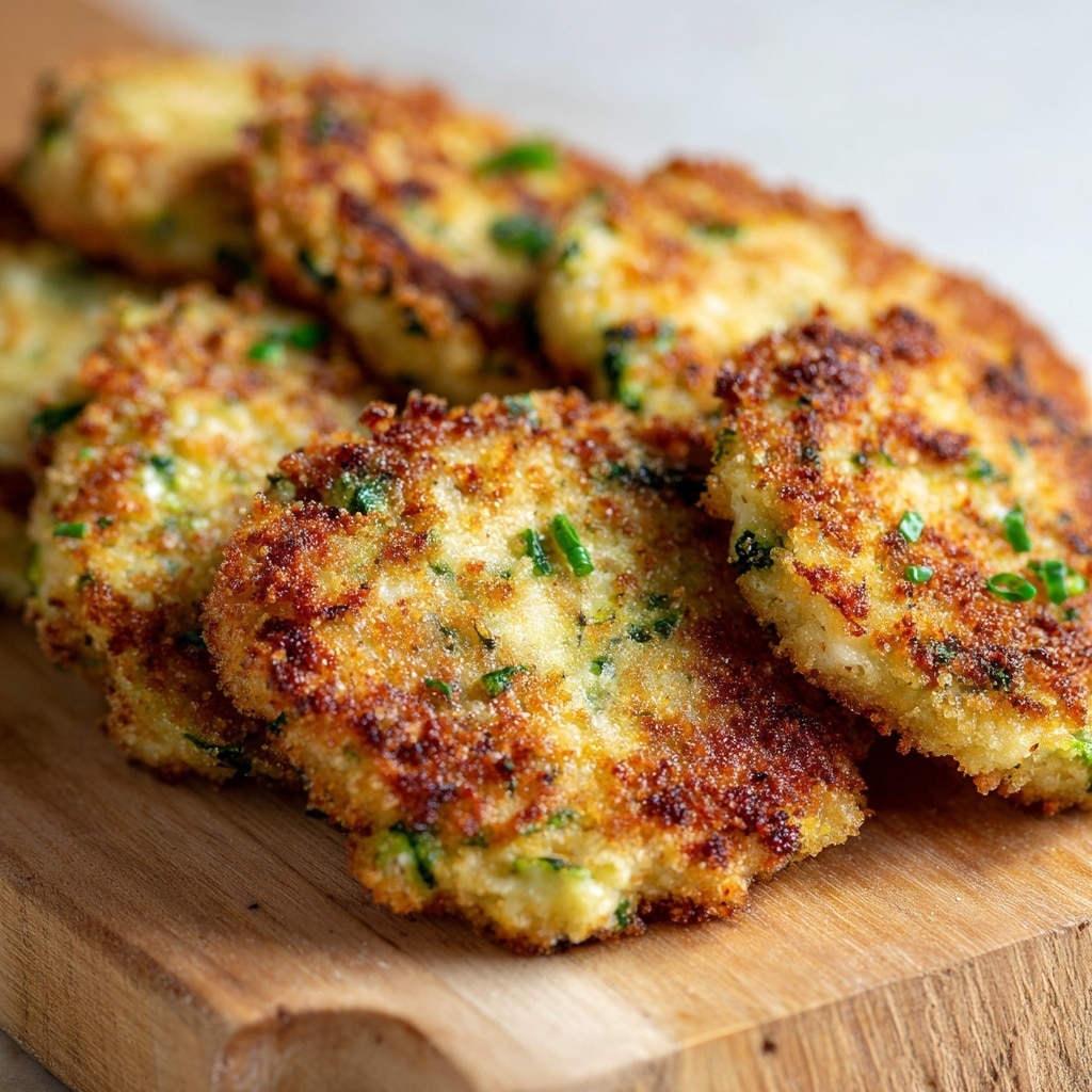 Crispy Zucchini Garlic Bites Recipe - Recipe Image