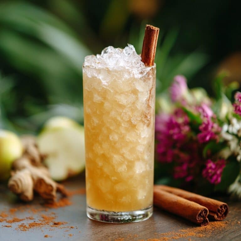 Refreshing Apple Cider Slush with Cinnamon Recipe