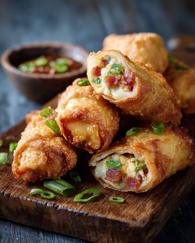 Crispy Avocado Egg Rolls Recipe