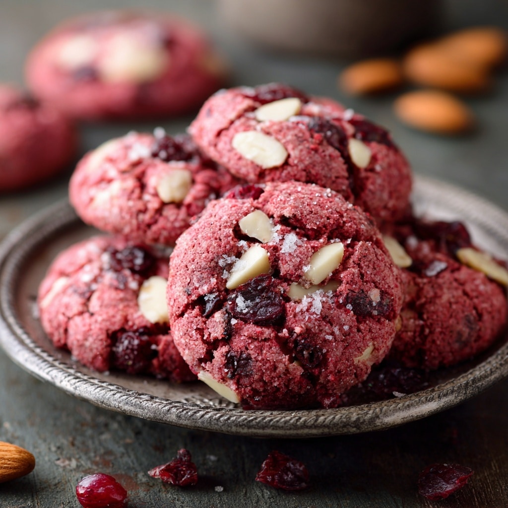 Delicious Mexican Pink Cookies with Pink Icing Recipe - Recipe Image