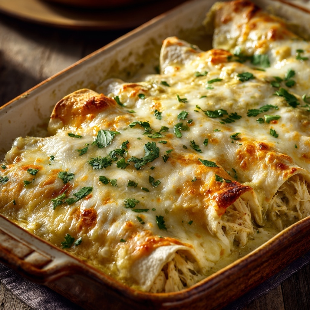 Easy Chicken Enchiladas Recipe - Recipe Image
