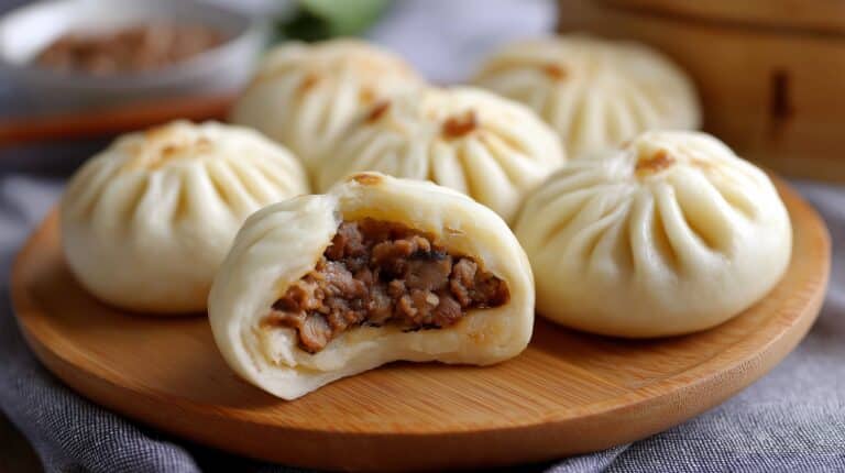 Chocolate Filled Steamed Buns Recipe
