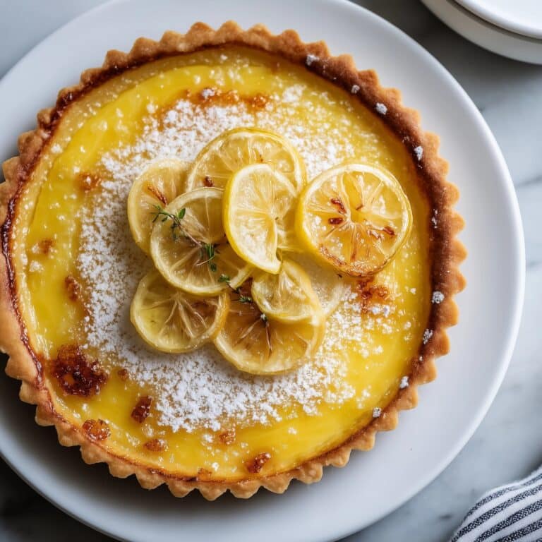 Refreshing Lemon Tart Recipe