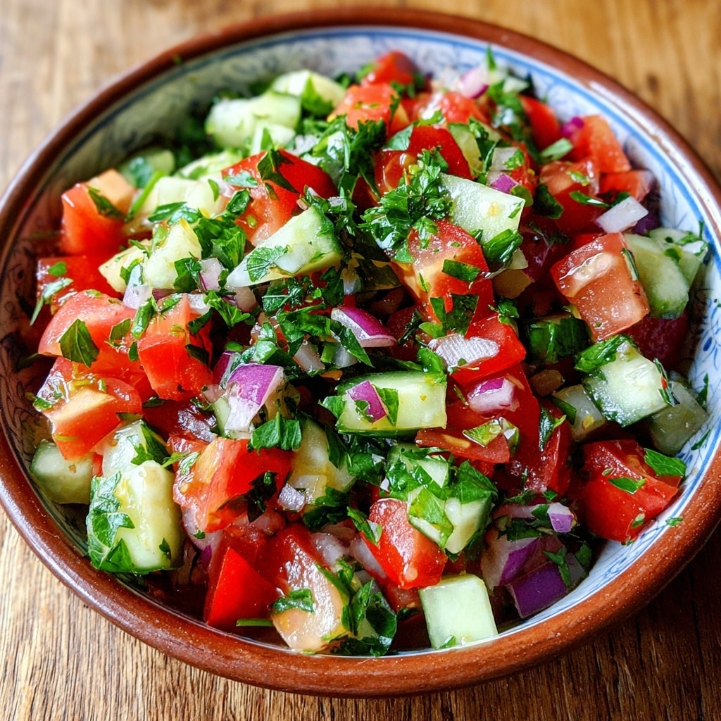 Lebanese Fattoush Salad Recipe - Recipe Image