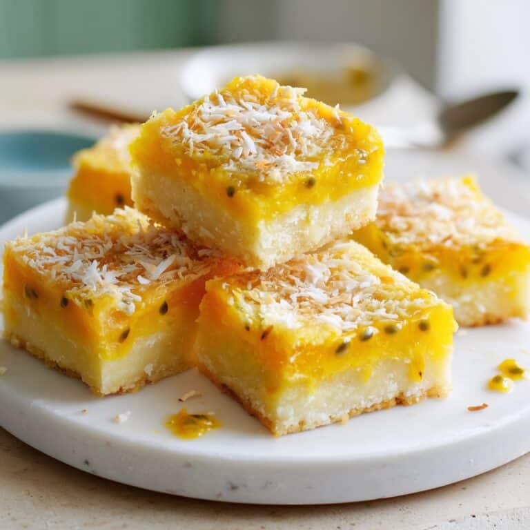 Mango Bars with Lime Glaze Recipe