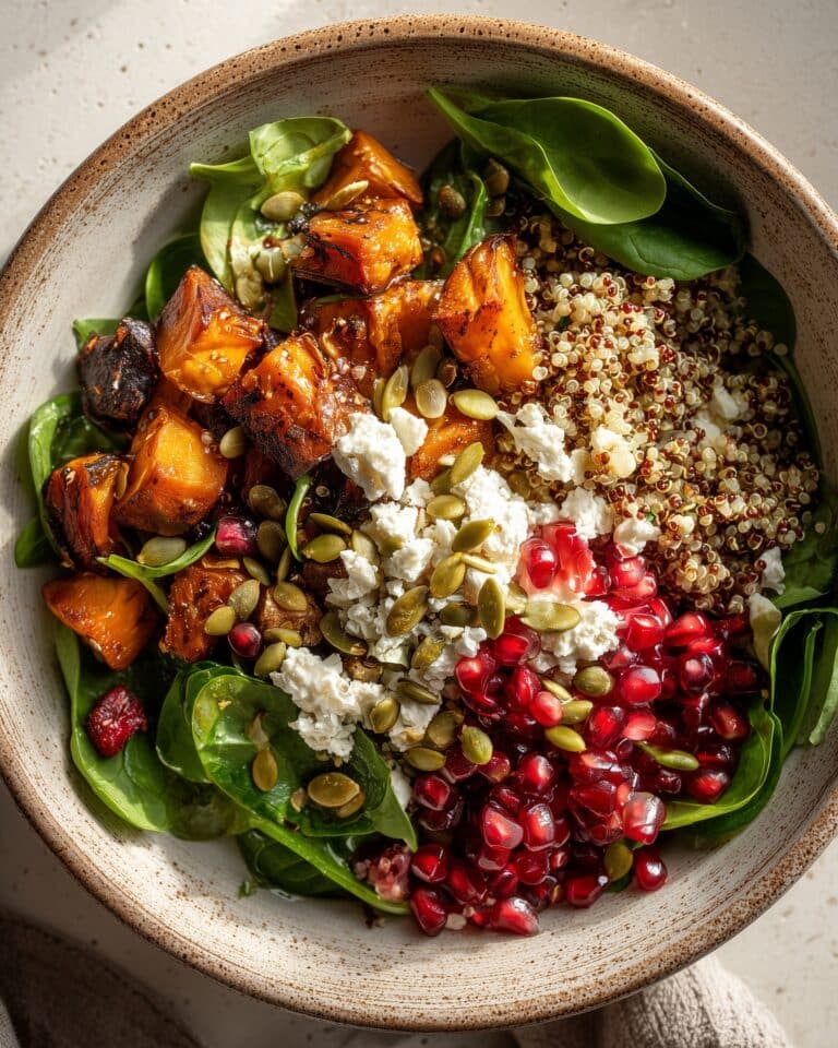 Moroccan Pomegranate Roast Veg Salad Recipe