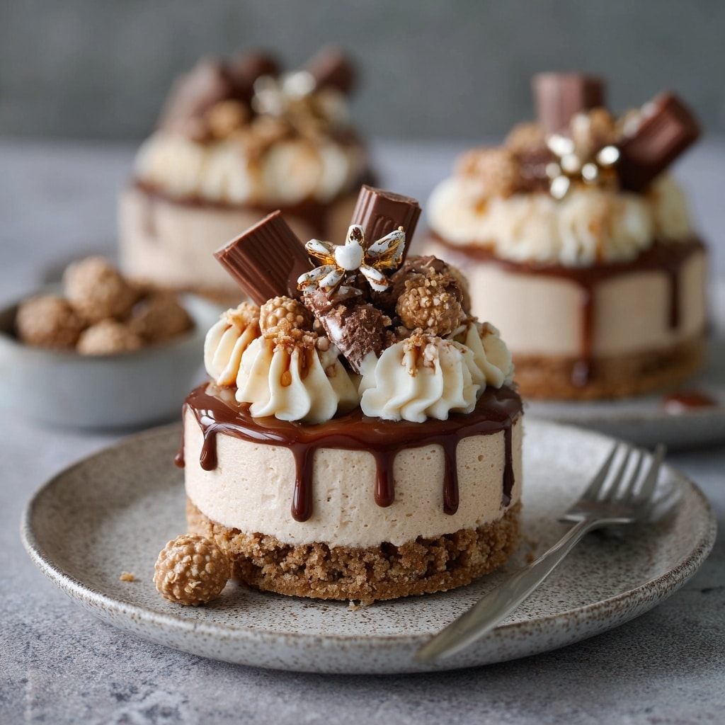 Ferrero Rocher Nutella Cheesecake Recipe - Recipe Image