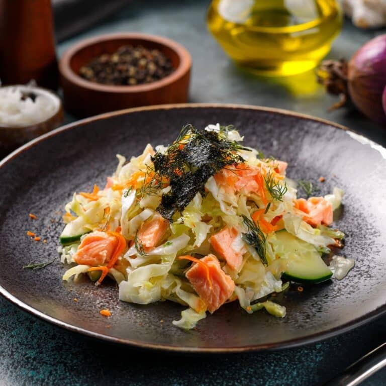 Japanese Kani Side Salad Recipe