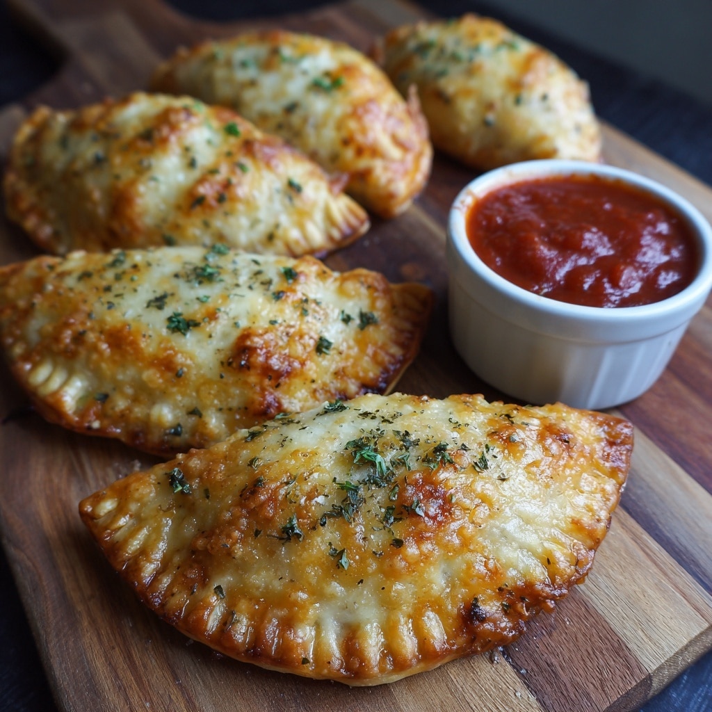 Easy Cheesy Pizza Pockets Recipe - Recipe Image