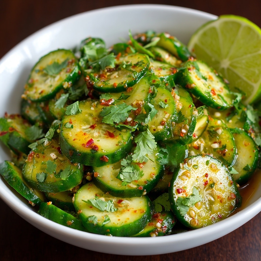 Mexican-Style Chili Lime Cucumbers Recipe - Recipe Image