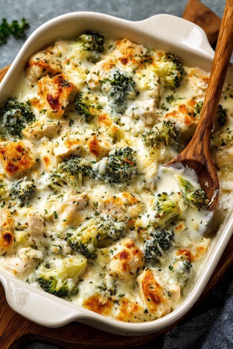 Creamy Chicken and Spinach Casserole Recipe