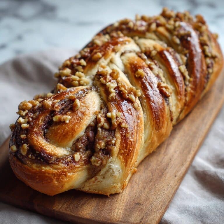 3-Ingredient Pecan Log Recipe