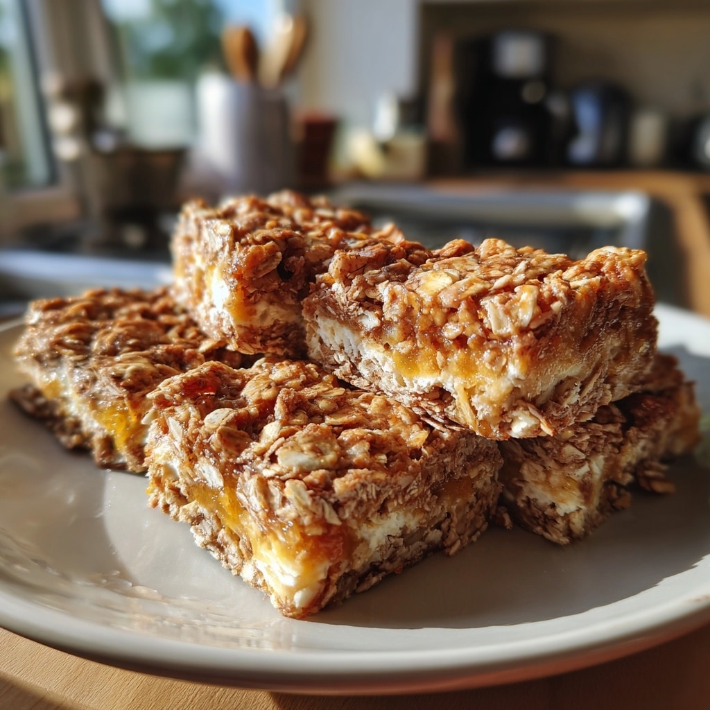 Summer Peach Bars Recipe - Recipe Image
