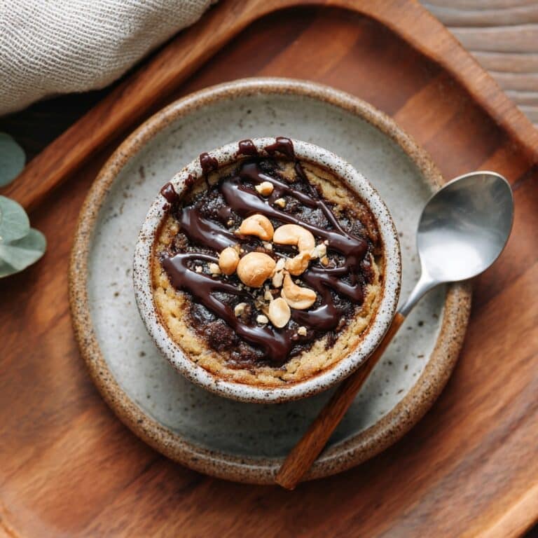 Oatmeal Chocolate Chip Mug Cookie Recipe