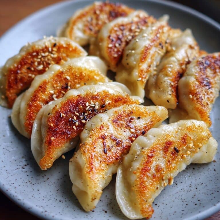 Crispy Pan-Fried Pork Potstickers Recipe
