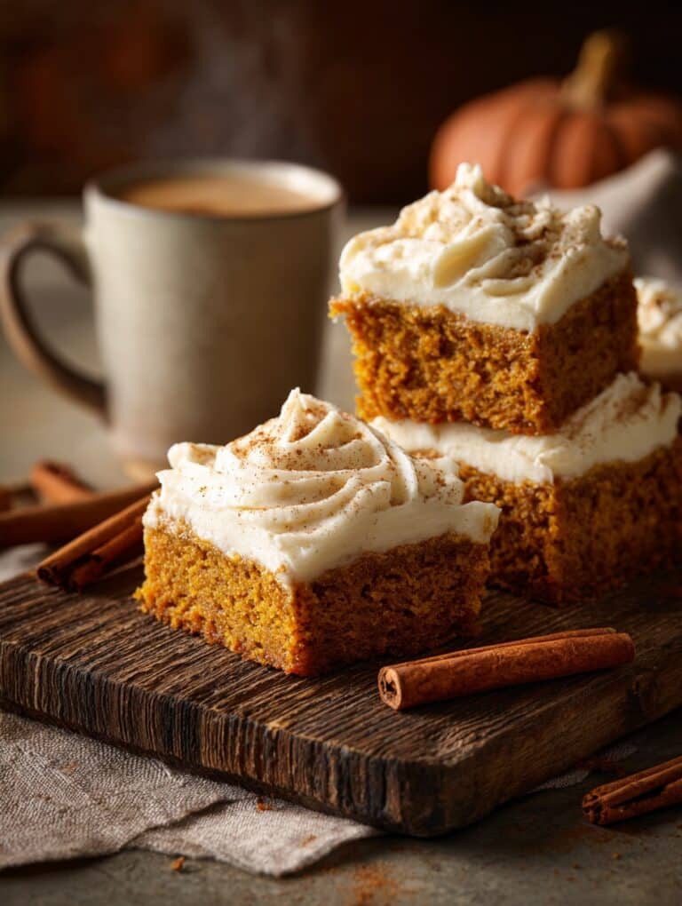 Pumpkin Cheesecake Bars Recipe