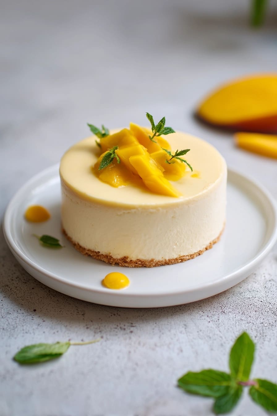 Mango Coconut Cream Pie Recipe - Recipe Image