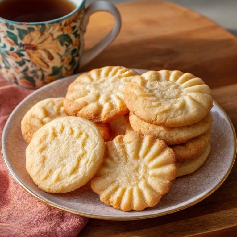Delightfully Fragrant Cardamom Shortbread Cookies Recipe