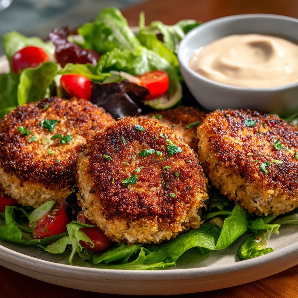 Mediterranean Chicken Patties Recipe - Recipe Image
