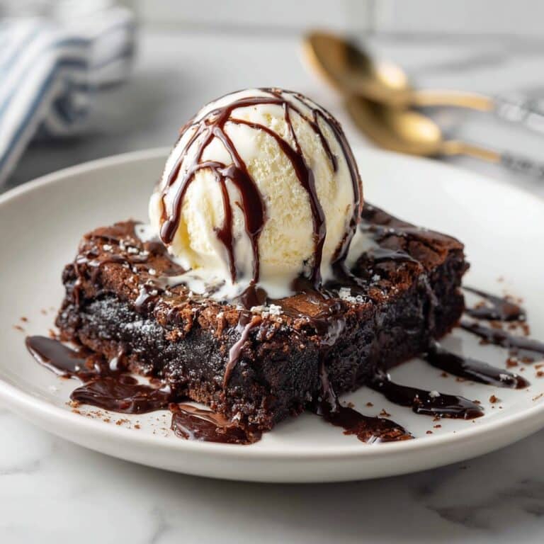 Hot Fudge Brownie Bread Recipe
