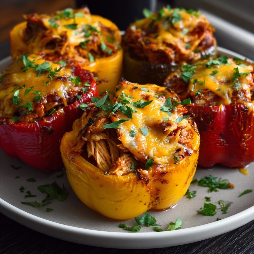 Ricotta Stuffed Bell Peppers Recipe - Recipe Image