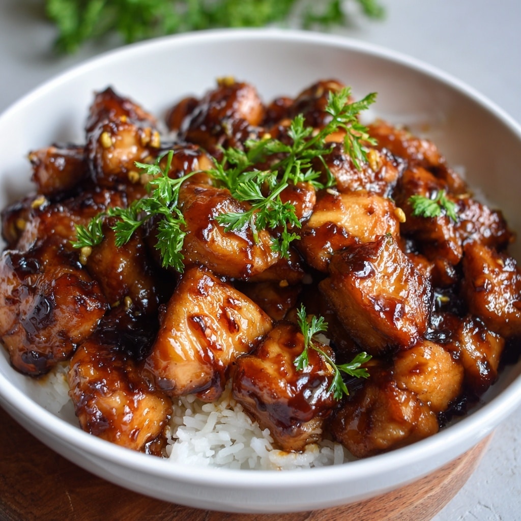 Crock Pot Bourbon Chicken Recipe - Recipe Image