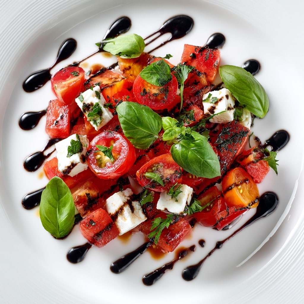Balsamic Strawberry Caprese Recipe - Recipe Image
