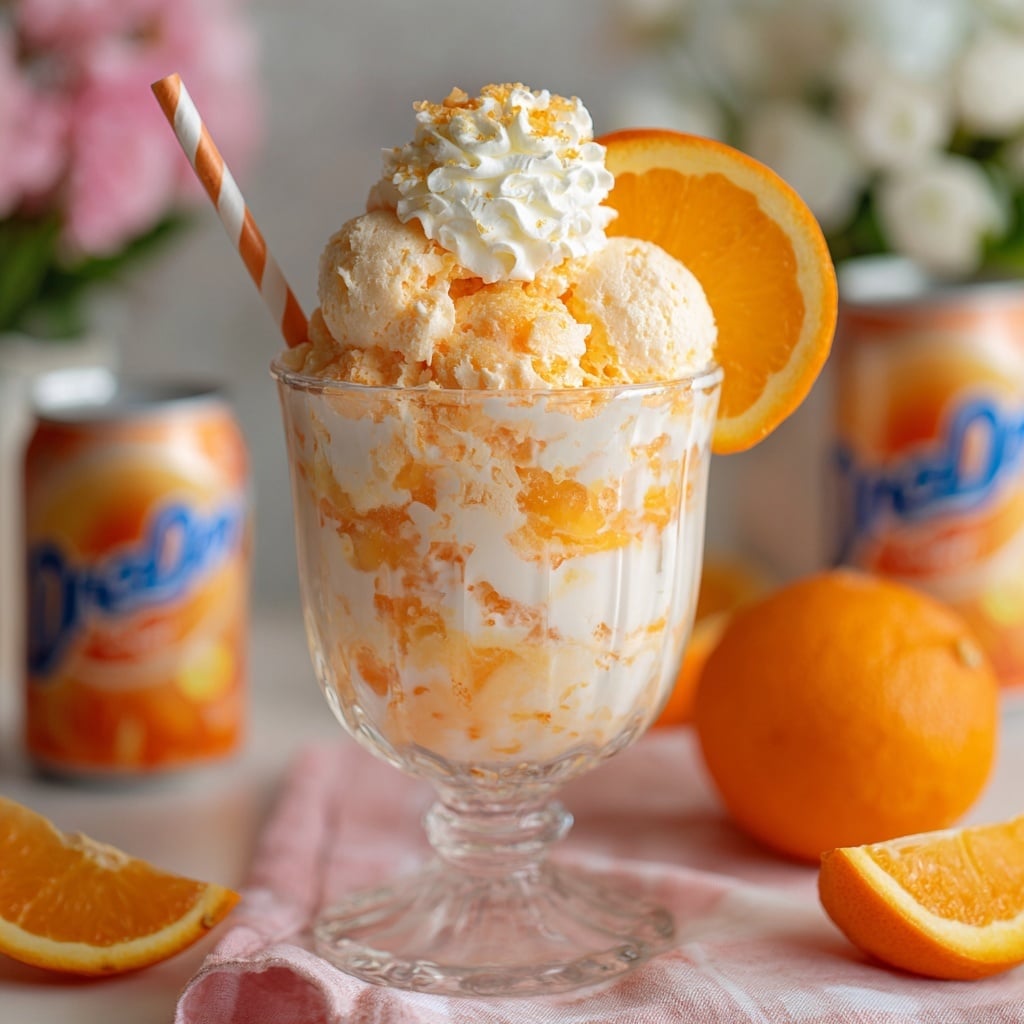 Creamsicle Slushy Recipe - Recipe Image