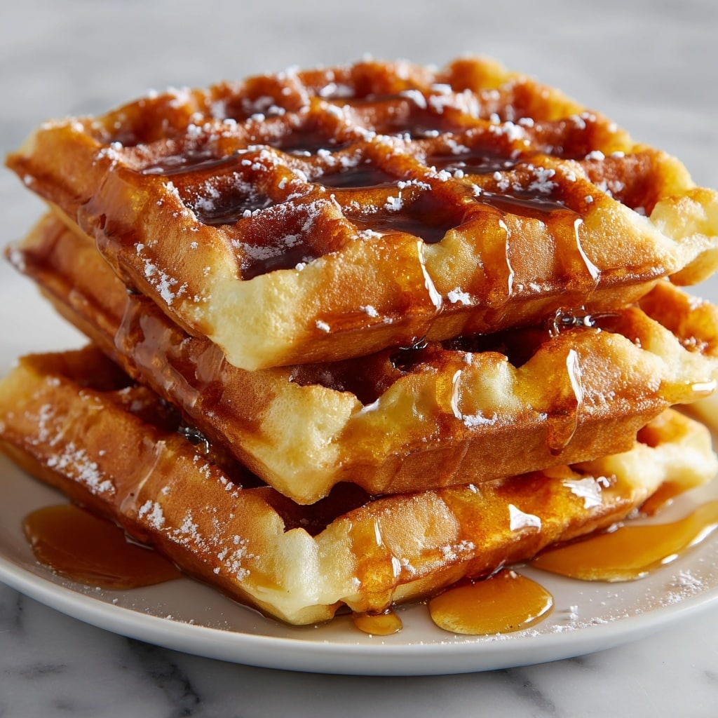 Apple Cider Waffles Recipe - Recipe Image
