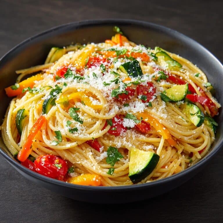 Roasted Spaghetti Squash Primavera Recipe