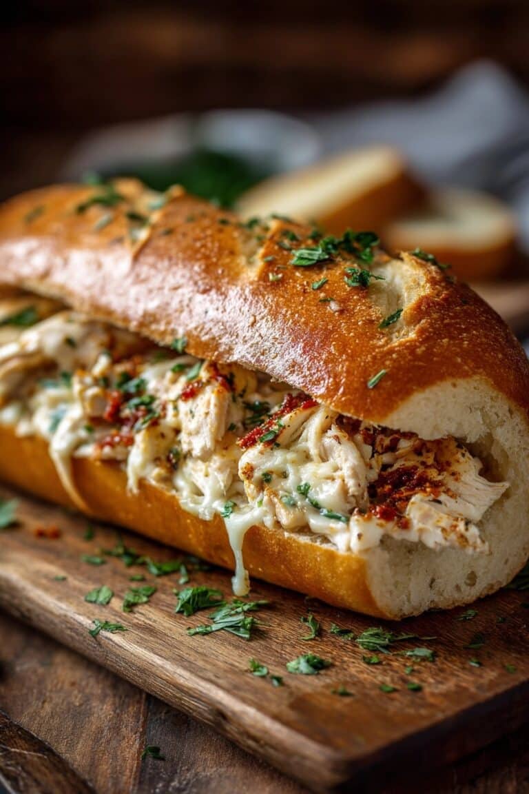 Cuban Garlic Bread Sandwiches Recipe