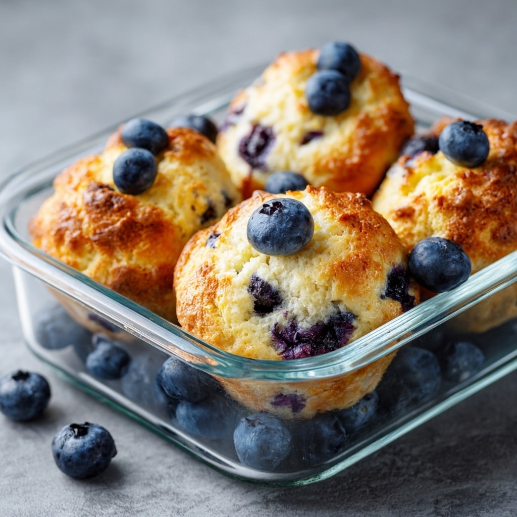 Blueberry Lemon Cottage Cheese Bites Recipe - Recipe Image