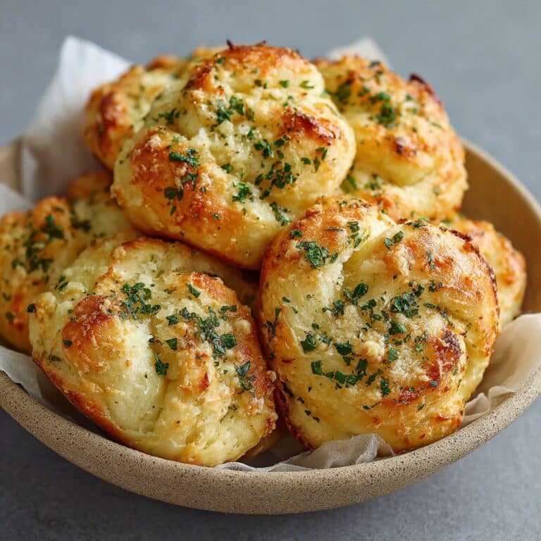 Cheesy Parmesan Garlic Bread Bites Recipe