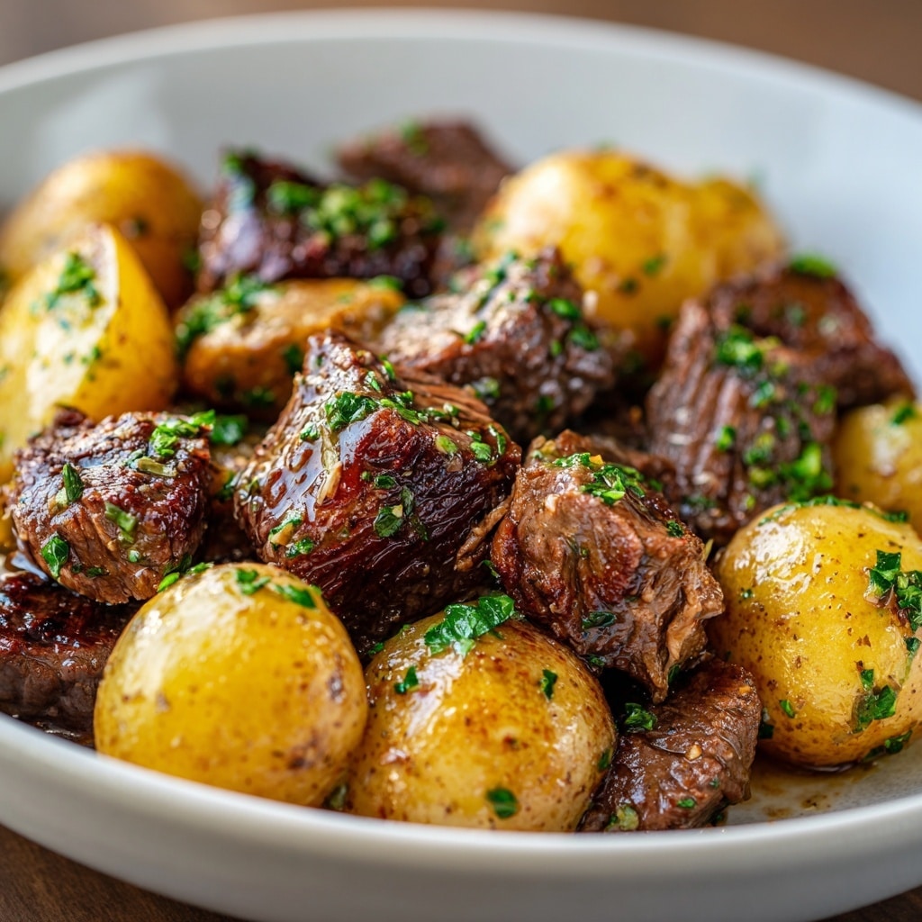 Garlic Butter Steak Bites Recipe - Recipe Image