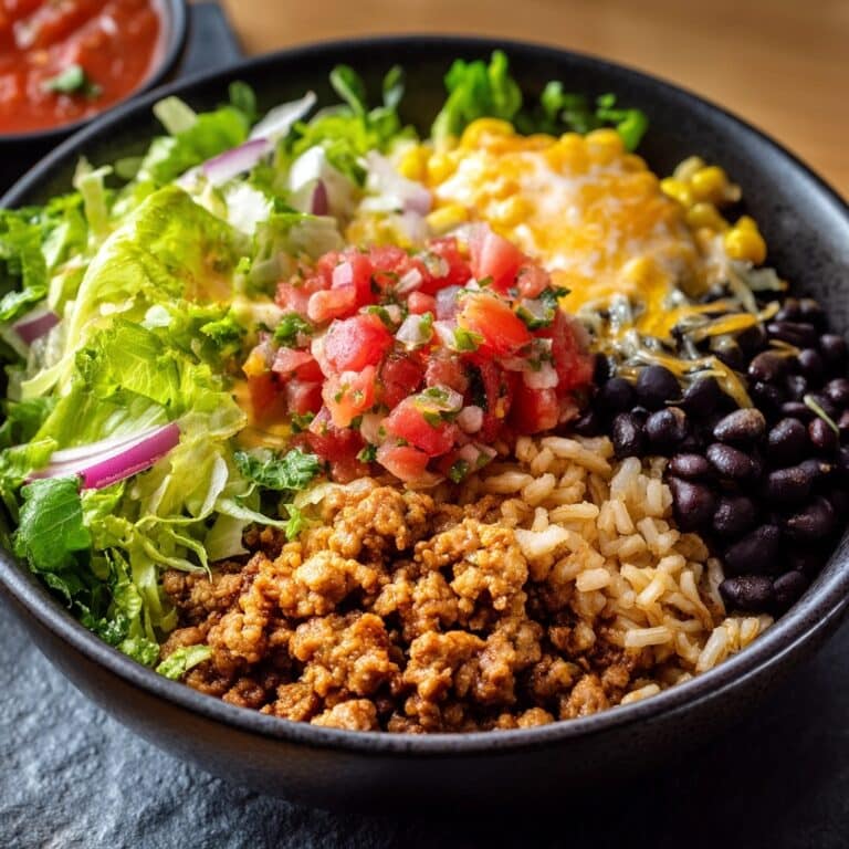 Easy Taco Rice Bowls Recipe
