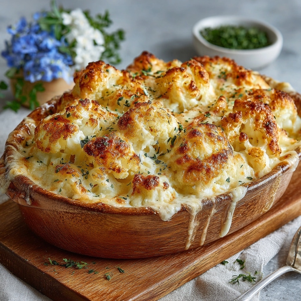 Creamy Cauliflower Cheese Recipe - Recipe Image