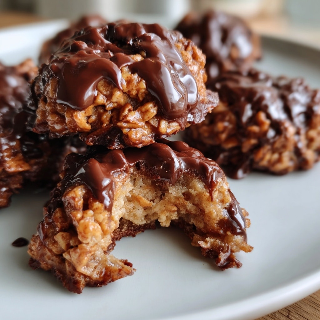 Caramel Coconut No-Bake Cookies Recipe - Recipe Image