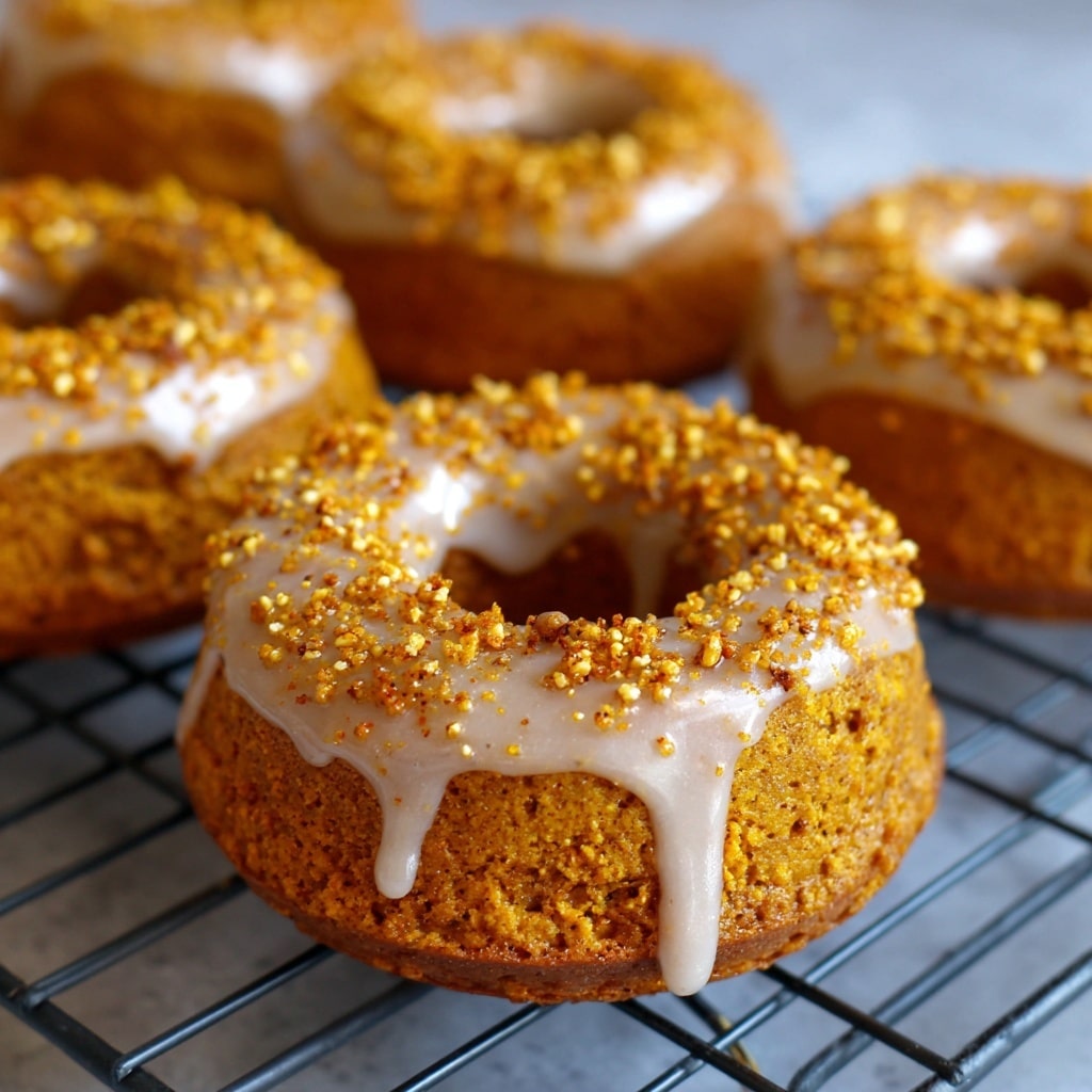 Fluffy Pumpkin Donuts Recipe - Recipe Image